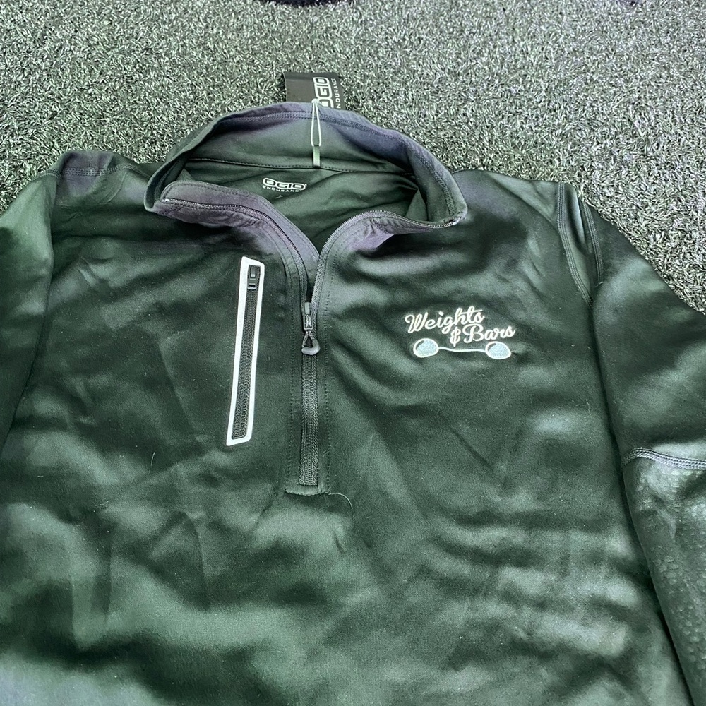 OGIO Black Quarter-Zip Pullover